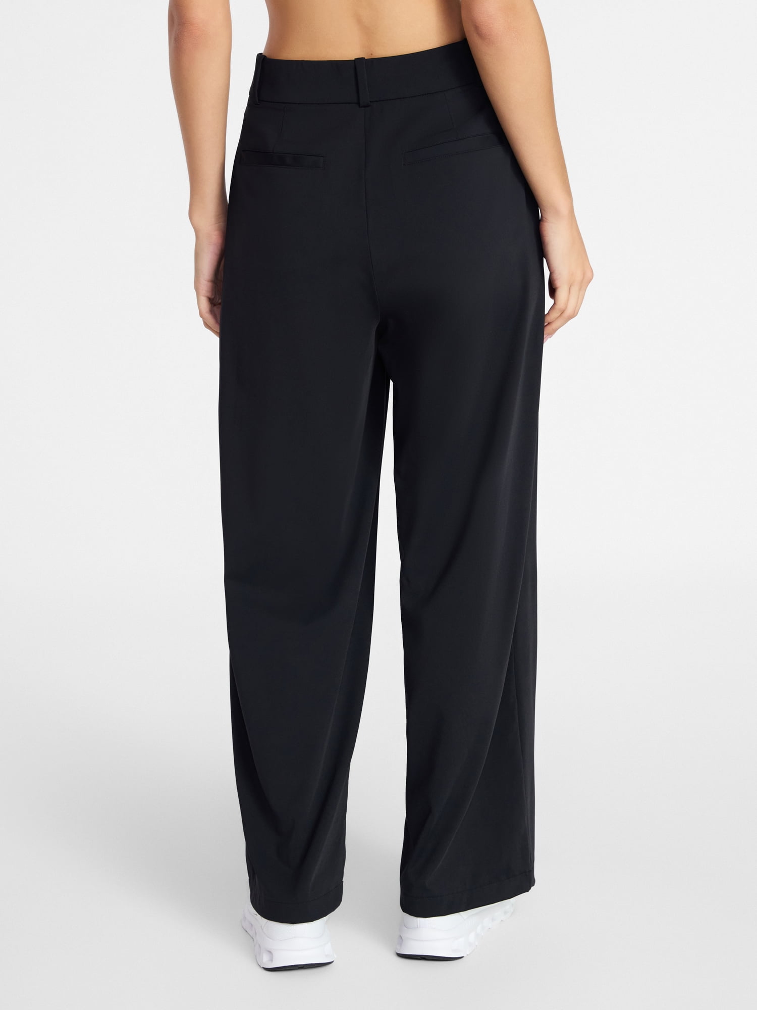 Avia Women's and Women's Plus Pleated Interlock Pants, 29.5" Inseam, Sizes XS-4X
