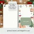 thumbnail image 3 of Christmas Gift Card Book, 5x7 Inch Personalized Card booklet for Merry Christmas, Spiral Bound Holder to Organize Greeting Cards from Family Friends,Space for up to 18 Ideal Xmas Gift（Santa Claus）, 3 of 14