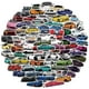 thumbnail image 1 of Calcomanías para autos de carreras - Calcomanías de vinilo impermeables para autos vsco para niños, computadora portátil, hidrofrasco, botellas de agua, cascos para niños, 100 piezas Namotu WMZL-2186, 1 of 7