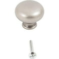 thumbnail image 3 of Round Cabinet Knob, 1-1/4 Inches, Weathered Nickel by Stone Harbor Hardware, 3 of 3