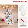thumbnail image 4 of Sikiie Lilies Flowers Christmas Stockings,18 Inches Christmas Stockings Xmas Hanging Stockings for Family Christmas Decorations & Gifts, 4 of 7