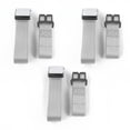thumbnail image 1 of VW Type 3 Squareback Airplane 2 Point Gray & Grey Lap Bench Seat Belt Kit - 3 Belts, 1 of 1