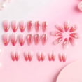 thumbnail image 3 of Yoyauz 24 Valentine's Day Medium Pressure Nail Fake Nail with Love Design Fake Nail Valentine's Day Cute Female Girlfriend Gift, 3 of 9