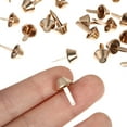 thumbnail image 3 of 100pcs Leather Craft Rivets DIY Purse Bag Feet Studs Bucket Type Spikes, 3 of 5