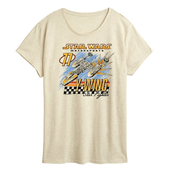 Star Wars - Y-Wing Starfighter - Women's Short Sleeve Classic Fit Tee