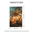 thumbnail image 2 of Halloween House Flags, Halloween Spider Skull Monster Halloween Decor Double Sided Outdoor Flag with Grommet, Decorative Flags for Garden YardHalloween Decorations, Porch Flag 3x5FT, 2 of 6