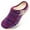Purple, variant on Barerun Slippers for Women Wide House Slippers Elderly Non Slip Diabetic Slipper