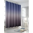 thumbnail image 3 of Shower Curtains Purple and Gray Ombre Bath Curtain Gradient Gradual Color Waterproof Bathroom Shower Curtain Set with Hooks Decoration 72 x 84 Inches, 3 of 7