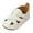 White, variant on Hollow-Out Baby Sandals Non-Slip Sole First Walkers - Breathable Prewalker Shoes for Toddler Boys 0-18M Summer Outdoor Barefoot Design