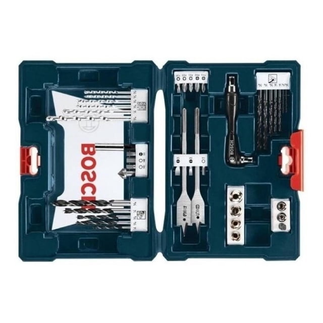 Combo Set Brocas Y Puntas Maletín V-line Con 41 Piezas Bosch BOSCH 2610038617