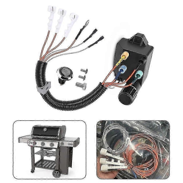 66354 Grill Ignitor For Weber Genesis Ii E-310 E-315 S-310 S-315 Se-310 Se-315 Outdoor Cooking Bbq Replacement Grill Ignitor Kit
