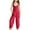 Hot Pink, variant on ZACPNCV Girls Casual Jumpsuits Spaghetti Strap Sleeveless Loose Romper Long Pants with Pockets Kids Clothes Beige 7-8 Years