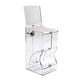 thumbnail image 1 of Comedero para hámster, cuenco de comida transparente, cuenco de almacenamiento de alimentos, dispensador automático de 300ml, estación de alimentación, 1 of 8