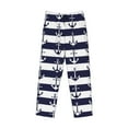 thumbnail image 4 of Disketp Anchors Men'S Pajama Pants - Ultra Soft Fleece Sleep And Lounge Pants (Size: S-Xxl), 4 of 9
