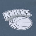 thumbnail image 5 of Men's Mitchell & Ness  Blue New York Knicks Thunderstorm T-Shirt, 5 of 5