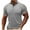 Gray, variant on ZZwxWA Crop Tops for Men My Work Out Loose Fit Casual Fashion Shirts Male Holiday Beach Short Sleeve Tee Cozy Style V Neck Blouse Plus Size Elastic Tops Oversize Printed Tshirts T-shirt