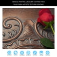 thumbnail image 4 of Village style ceiling tiles Decorative pvc panels for Restaurant PL08 Weathered copper 10Pcs/pack, 4 of 9