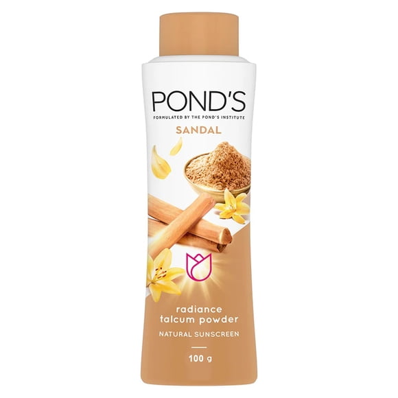 Talco POND'S con fragancia a sándalo 100 g
