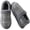 Gray01, variant on CHICVOMEY Mens Slippers Fluffy Plush Home Shoes Non-slip Omfortable Bedroom Warm House Slippers Footwear Fuzzy Slippers Indoor Outdoor