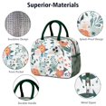 thumbnail image 4 of Womens Pioneer Flower Floral Print Pattern Lunch Box for Work,Insulated Lunch Bag for Women,Loncheras Para Mujer,Leakproof Adult Lunch Bag for Work,Beach,Travel,Picnic,Camping, 4 of 7