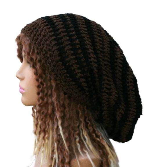 Baggy Slouchy Beanies Skull Hat knit Beanies Hat Warm Cable Knit Hat Skullies Beanies Bonnet hat Knit Slouchy Ha