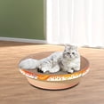 thumbnail image 1 of Rascador para gatos perfecl Almohadilla para rascar de cartón cuenco tumbona 43x43x11cm, 1 of 8