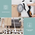 thumbnail image 6 of Black and Orange Of Leopard Print Kitchen Rugs Sets Of 3,Kitchen Runner Rugs Non Skid Washable,Decorative Kitchen Floor Mats for Kitchen,Sink,Laundry,17"x30"+ 17"x47" + 17"x59", 6 of 6