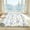 Flower-Blue, variant on Soft Mattress Mattress Topper - Cooling Breathable Fiber Filling - Non-Waterproof, Woven Fabric Mattress Topper - Available In All Seasons Ideal For Bedroom, Guest Room, Dorm