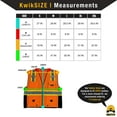thumbnail image 6 of KwikSafety (Charlotte, NC) CLASSIC Safety Vest (JUMBO Pocket) Class 2 ANSI OSHA High Visibility Reflective Heavy Duty Mesh Zipper HiVis Construction Work Gear HiViz Men Women | Orange Small, 6 of 6