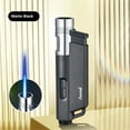 thumbnail image 2 of TOPRenddon Bright Fire Torch Lighter, Direct Charging Lighter Plastic Metal Visible Compartment Windproof New Compact and Portable Lgnition, 2 of 9