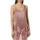 thumbnail image 1 of Vestido holgado de malla para mujer: cuello redondo, sin mangas, diseño hueco, para casa/exterior, verano, 1 of 4