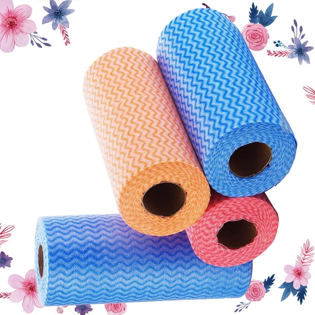 IFANLANDOR Non-woven Kitchen Wipe 50 Pieces per Pack for Avoiding Cross-contamination in Households