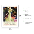 thumbnail image 2 of To Your Favorite Winter Resort - Pullman Company - Vintage Railroad Travel Poster by William P. Welsh c.1935 - Bamboo Fine Art 290gsm Paper Print (Unframed) 18x24in, 2 of 4
