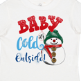 thumbnail image 4 of Inktastic Baby It's Cold Outside Boys or Girls Toddler T-Shirt, 4 of 5
