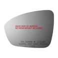 thumbnail image 3 of Compatible with 2020-2023 Nissan Sentra Passenger Side Mirror Glass- Glass Only, 3 of 6