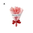 thumbnail image 6 of dianhelloya Mini Artificial Babysbreath Bouquet with Wrapping Paper Bowknot Eternal Preserved Flower Decoration Romantic Mother's Day Valentine' Day Gifts G, 6 of 8