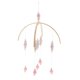 thumbnail image 2 of Móvil de para Niños Móvil para Bebés de , Un Verdadero Punto de Atracción para Niños / Bebés Púrpura y rosa Sunnimix Campanas de viento de madera, 2 of 8