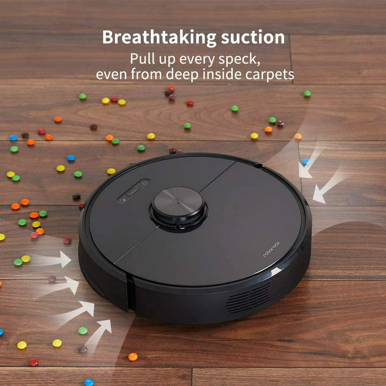 Roborock S6 Robot Vacuum, Robotic Vacuum Cleaner and Mop with Adaptive Routing, Selective Cleaning, Super Strong Suction, and Long Battery Life - Walmart.com