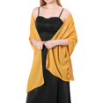 thumbnail image 1 of Chal de gasa para mujer - Talla grande, 30 colores - Perfecto para bodas, vestidos de noche, pareos de playa y viajes, 1 of 2