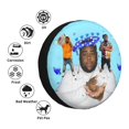 thumbnail image 4 of Rod Wave Spare Tire Cover Universal Wheel Tire Cover Dust-Proof Waterproof Tire Protectors Accessories, 4 of 6