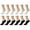 White(6Pairs)+black(6Pairs), variant on Women's Ankle Cotton Socks - Low Cut Athletic Running Soft Thin No Show White Socks With Tab 6 Pairs
