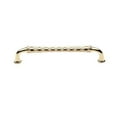 thumbnail image 3 of Baldwin 4378050 8 in. Satin Brass & Black Center to Center Couture Appliance Pull, 3 of 4