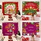 thumbnail image 2 of Tapiz de tela para decoración de fiestas navideñas, póster de saludos navideños, 2 of 6