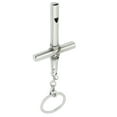 thumbnail image 3 of Unique Bargains Whistle Clasp Cross Pendant Design Keychain Silver Tone Keychain, 3 of 5