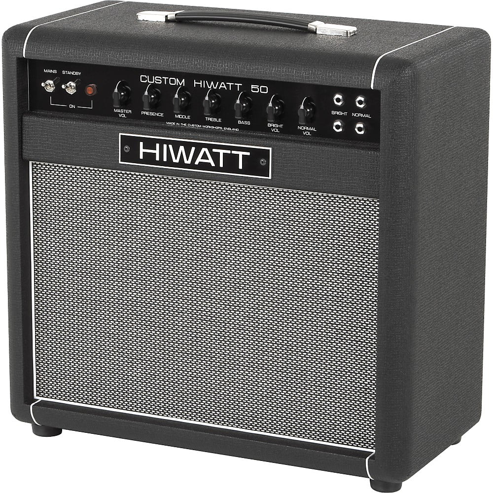 Hiwatt Custom 50W 1X12 Tube Guitar Combo Amp - Walmart.com - Walmart.com