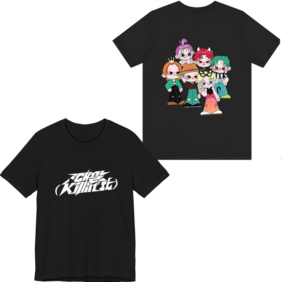 P1Harmony Merch Pikids Logo T-shirt Fashion Unisex Men Women Short Sleeve Casual Graphic Tee