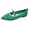 Green, variant on Women's Ballet Flats Breathable Knit Slip On Comfortable Pointy Toe Walking Shoes with Arch Support Insole for Work,Black Size 38