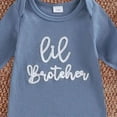 thumbnail image 4 of CAUYDY Preemie Sleepers for Girls Newborn Fall Winter Pajamas 3 6 9 Months 1T 2T Baby Long Sleeve Clothes for Boys Infant Soft Jumpsuit Sizes 0-3 Months,Blue, 4 of 4