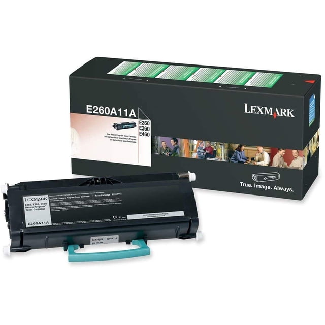 Cartucho de tóner Lexmark E260A11A Return Program negro