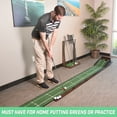 thumbnail image 4 of GoSports Premium Wooden Golf Putter Stand, Holds 6 Clubs, 4 of 5